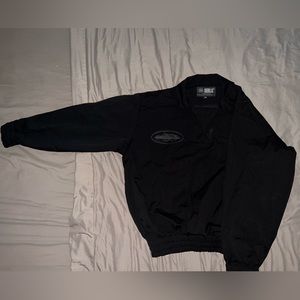 Black on black cortiez Guerillaz jacket